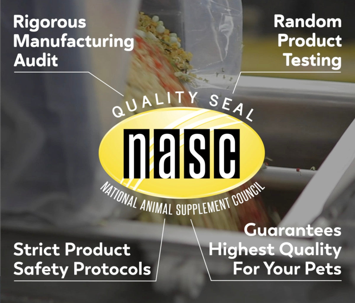 Dr. Harvey’s earns coveted NASC Quality Seal of approval