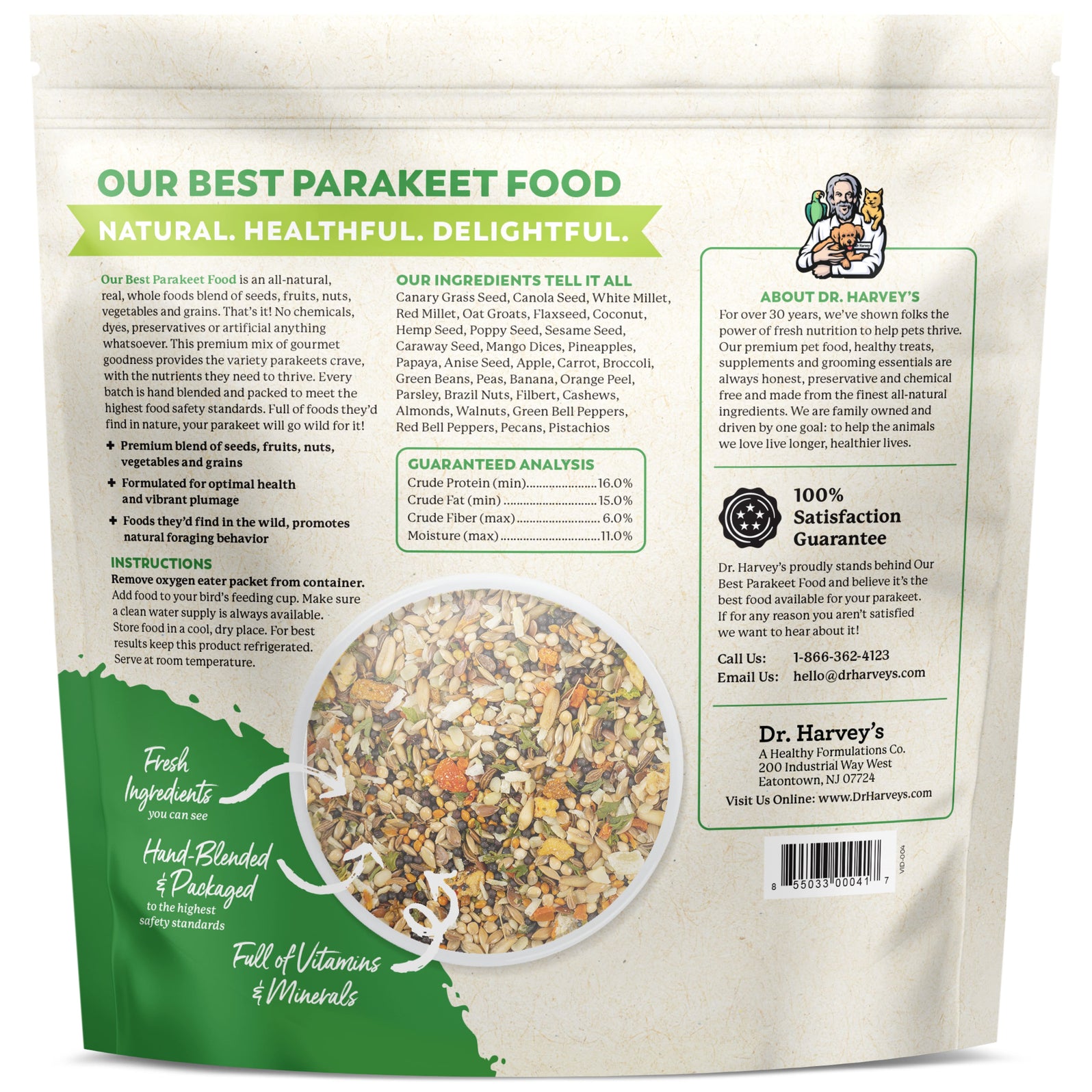 Our Best Parakeet Blend
