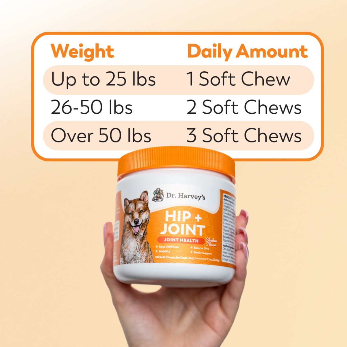 Hip + Joint Dog Supplement