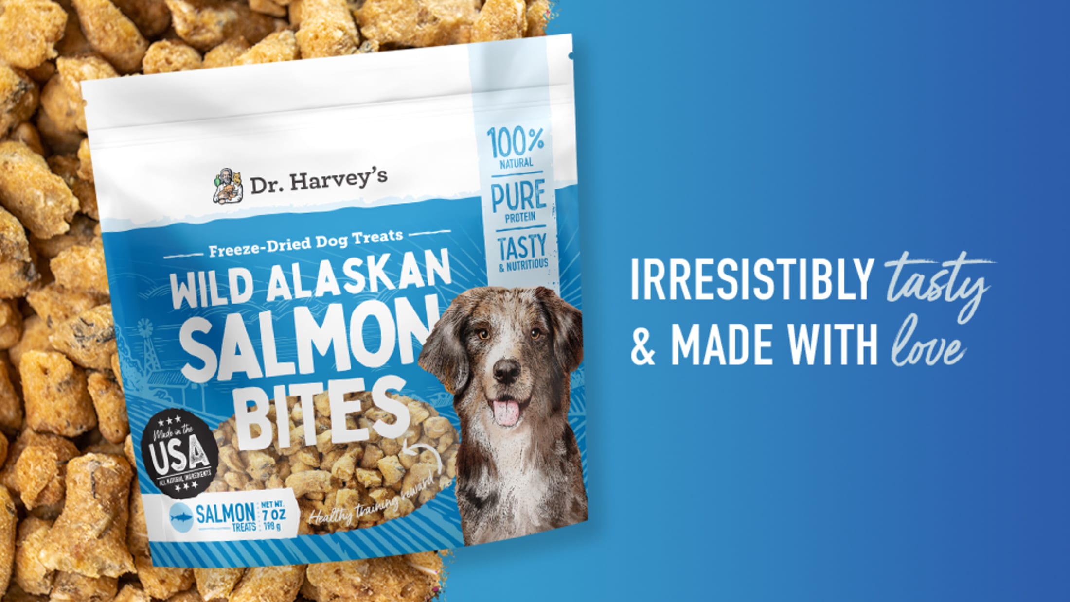 Wild Alaskan Salmon Bites