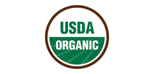 USDA Organic logo on a white background